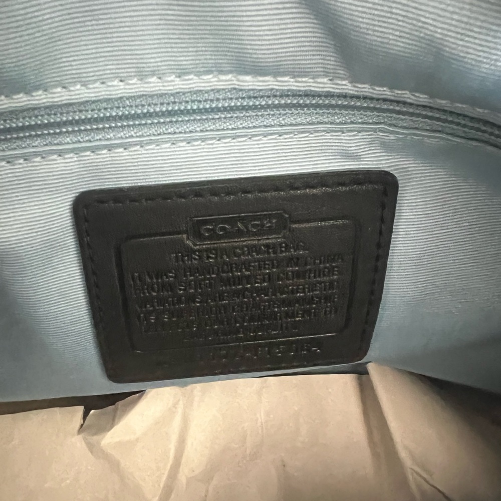 Coach Leather Shoulder Bag - Picture 3 of 4